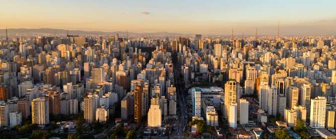 foto aérea de são paulo